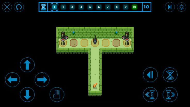 时间之神的猫-像素地牢类密室逃脱解谜游戏游戏截图