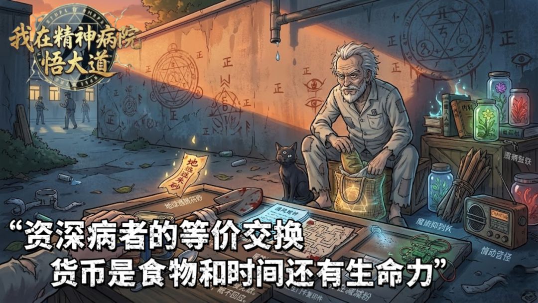 我在精神病院悟大道游戏截图
