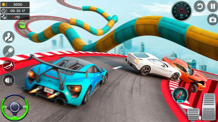 Crazy Car GT Stunt Driving游戏截图