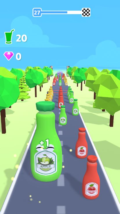 果汁冲冲冲 - 疯狂可乐杯游戏截图
