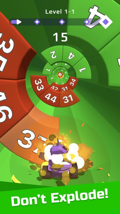 Tank Hero 3D Challenge游戏截图