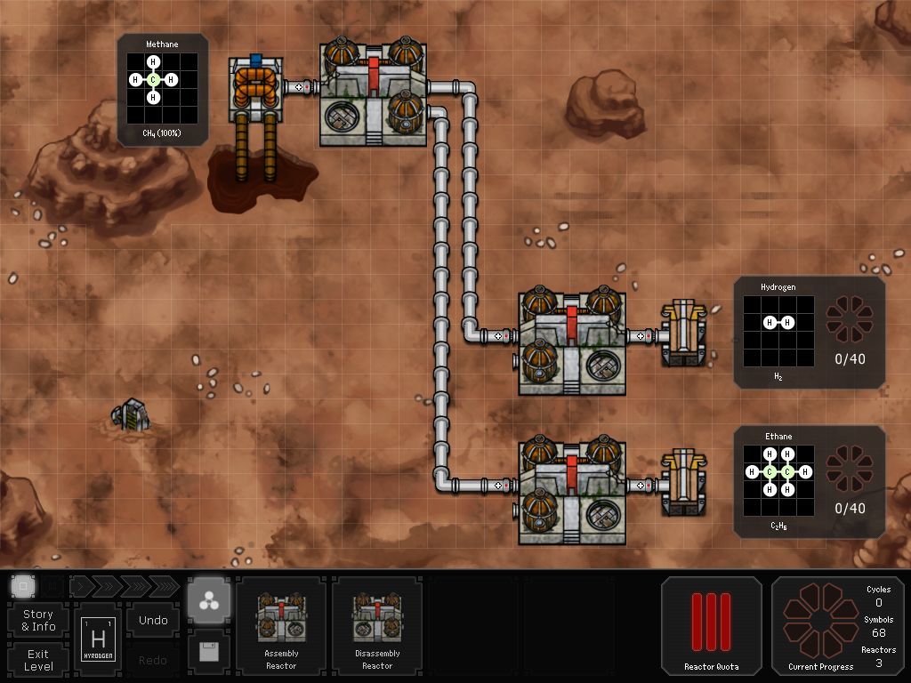 SpaceChem游戏截图