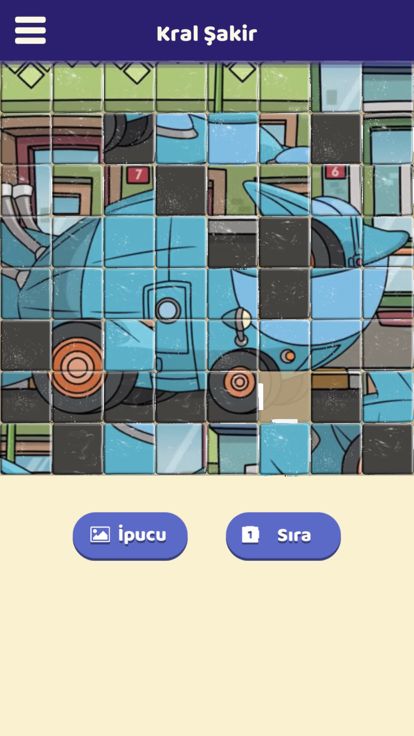 Kral Şakir - Kaydırmalı Puzzle游戏截图