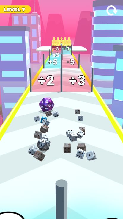 Dice Run 3D!游戏截图