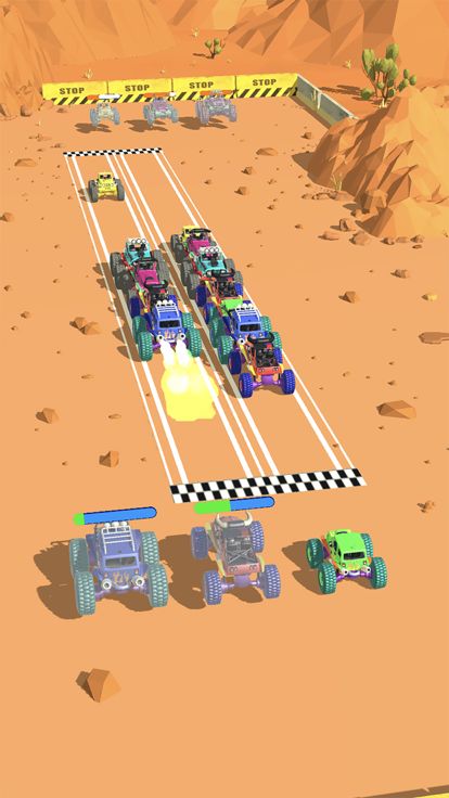 Monster Trucks Clash 3D游戏截图