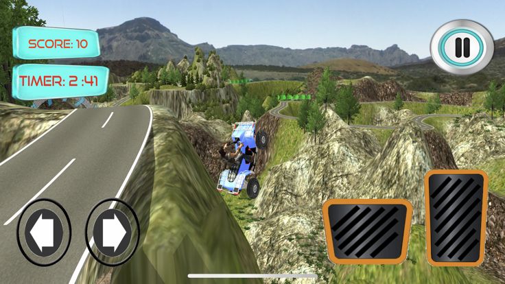 Psyched Up For Uphill Drive游戏截图