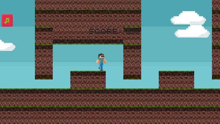 Blocky Runner Bro 3D - Fun Run游戏截图