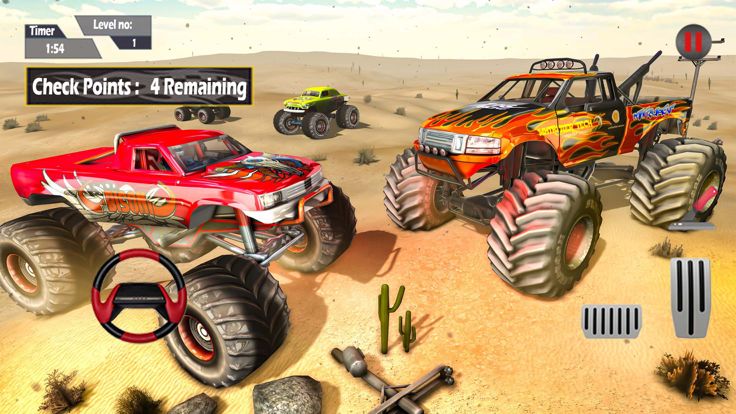 Monster Truck Stunts Game游戏截图