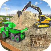 挖掘机工程建设icon