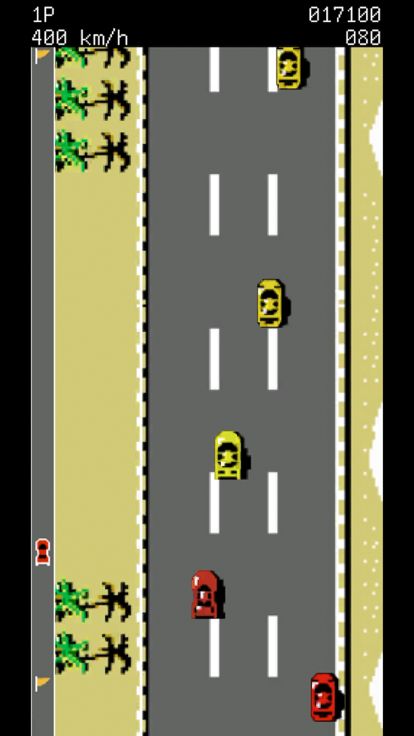 Classic Racing: Road Fighter游戏截图