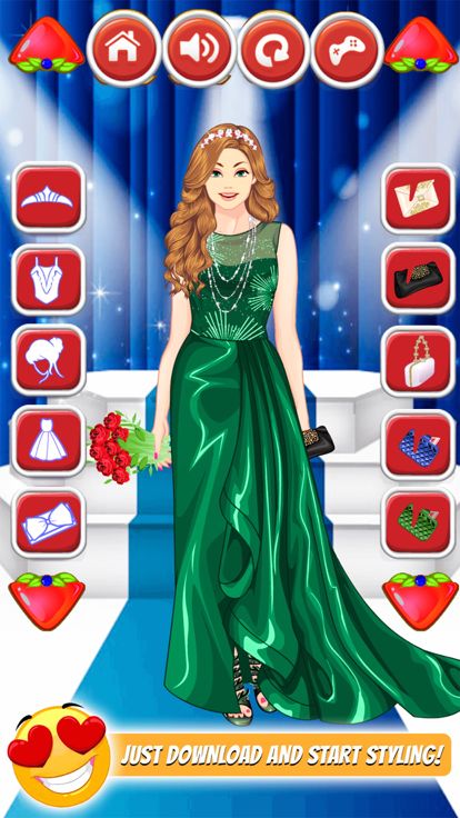 Girls DressUp & MakeOver Game游戏截图