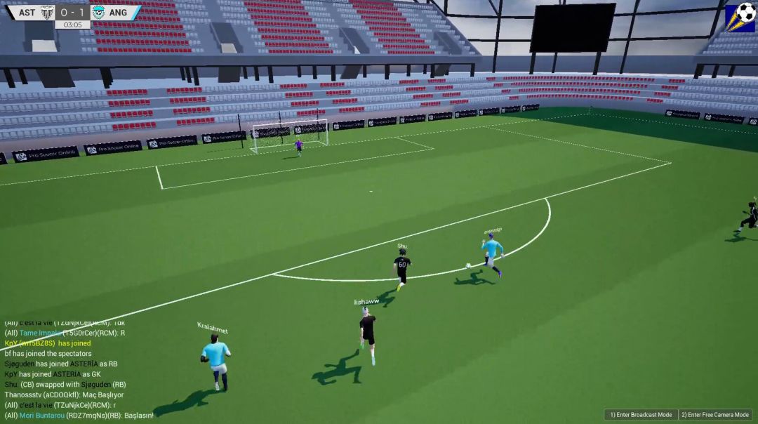 Pro Soccer Online游戏截图