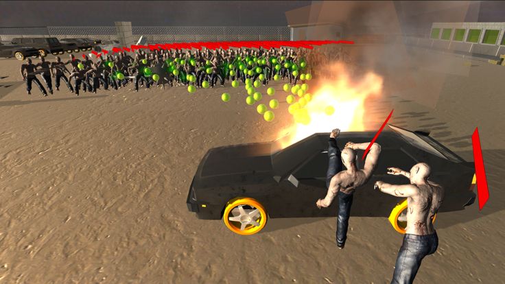 Zombie Car Games游戏截图