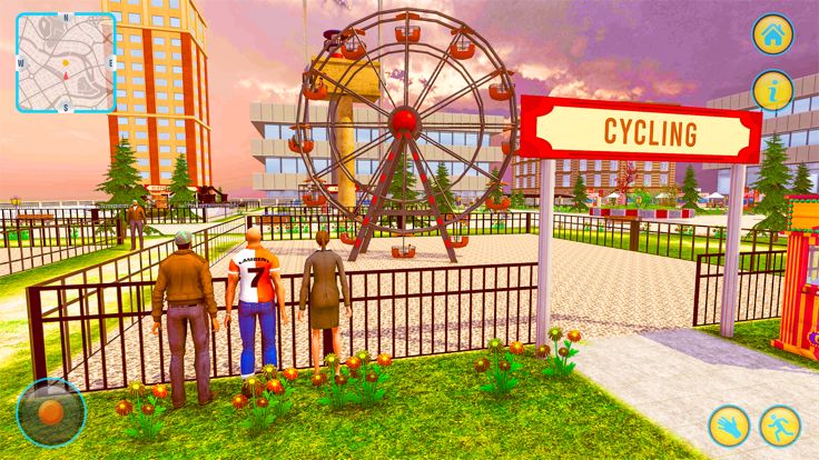 Amusement Theme Park Simulator游戏截图