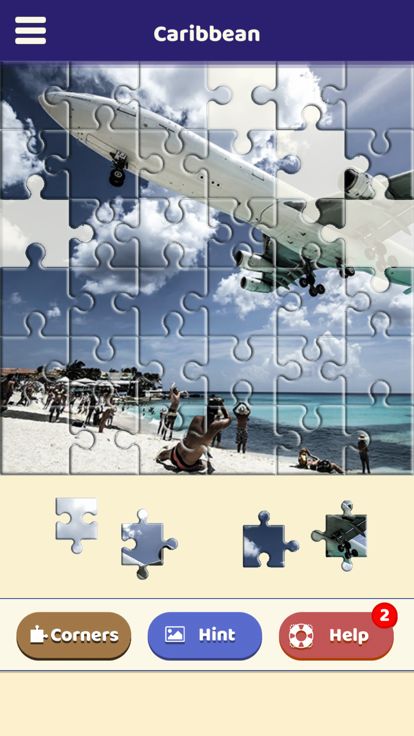 Caribbean Sightseeing Puzzle游戏截图