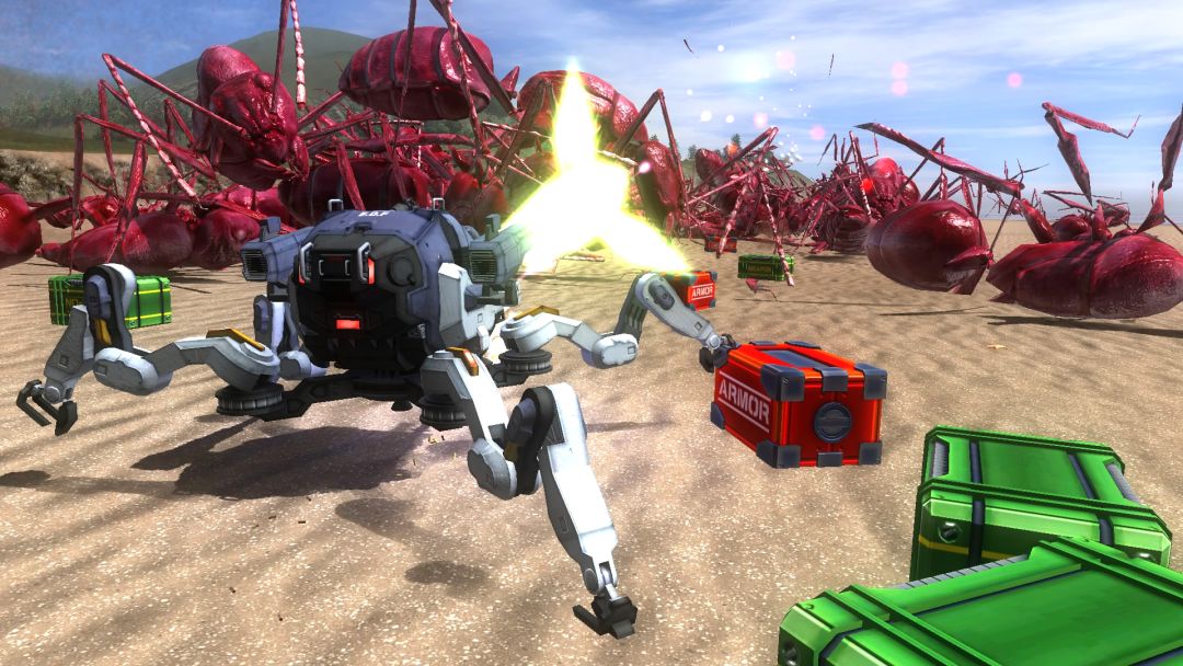 EARTH DEFENSE FORCE 4.1 The Shadow of New Despair游戏截图
