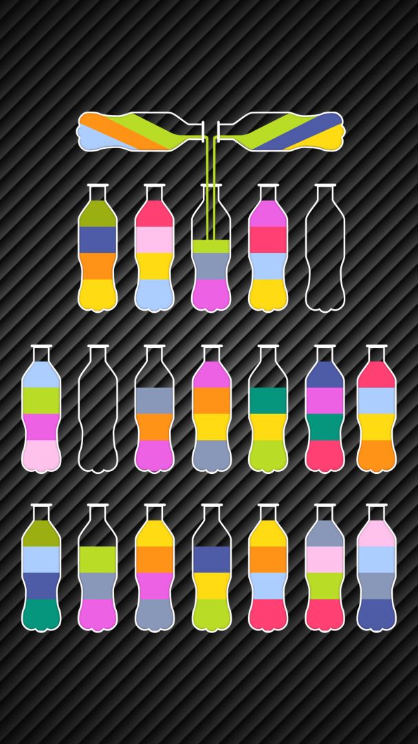 倒水解谜游戏截图