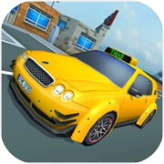 Blocky Taxi Drive Simulator 3Dicon