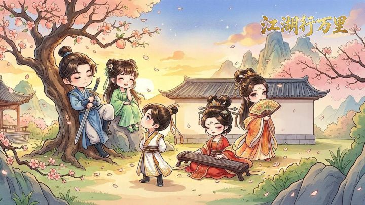 江湖行万里 封面