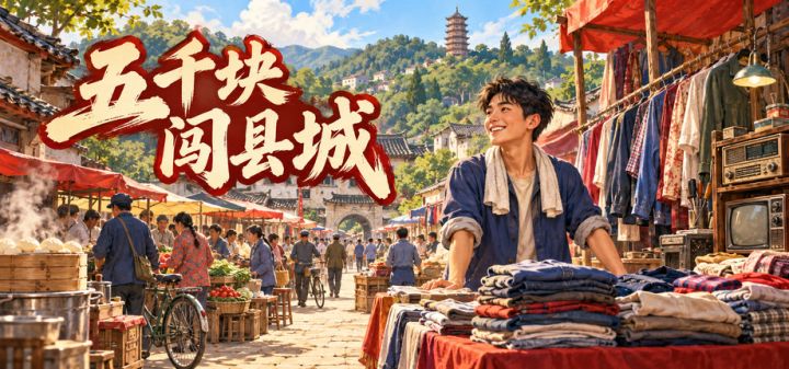 五千块闯县城 封面