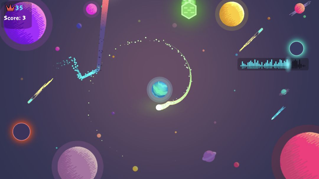 保卫星星游戏截图