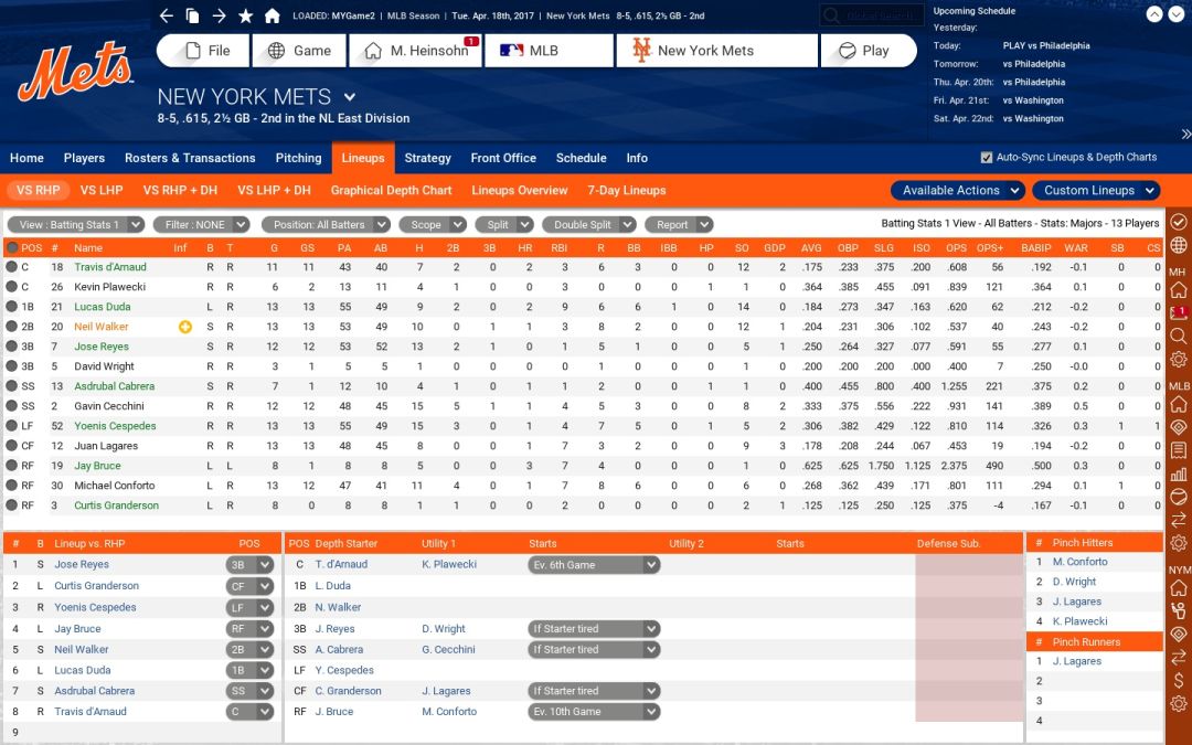 Out of the Park Baseball 18游戏截图