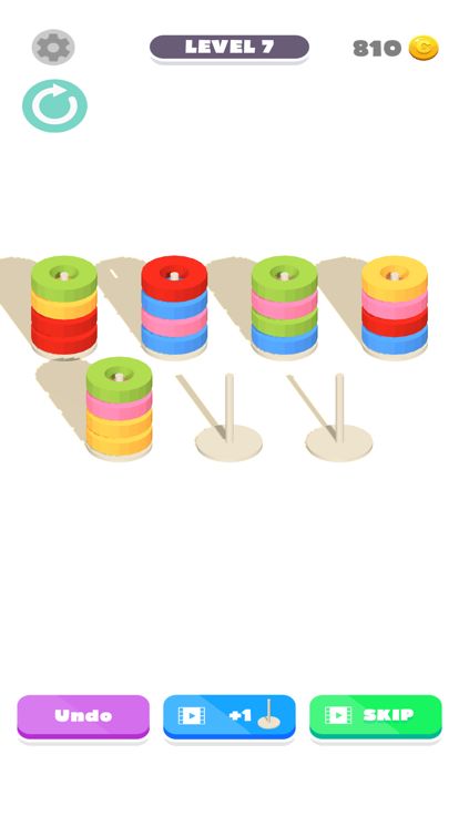 Hoop Puzzle - Sort them all游戏截图