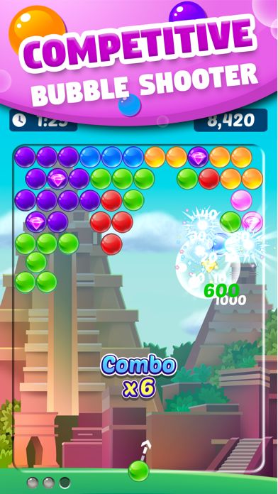 Bubble Shooter Arena - Skillz游戏截图