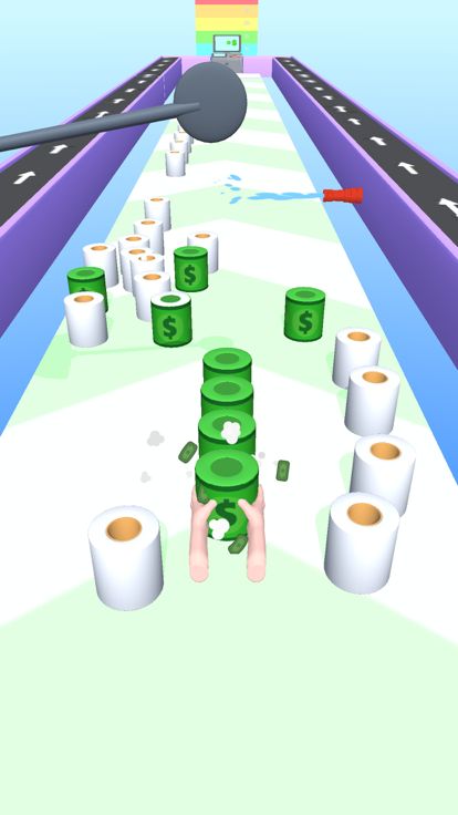 Toilet Roll Stack游戏截图