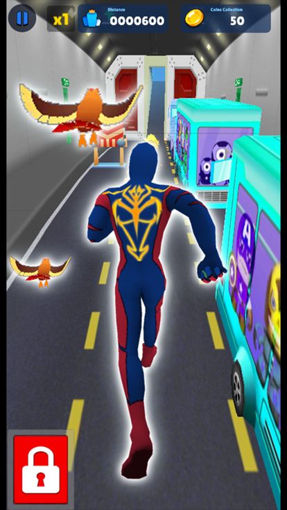 Superhero Subway Runner游戏截图
