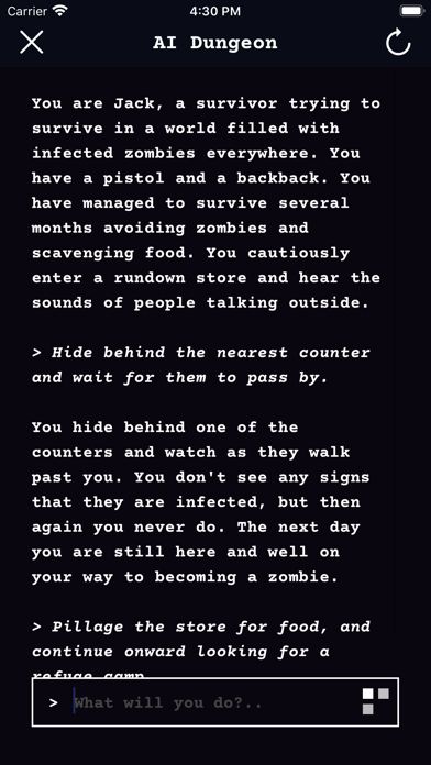 AI Dungeon游戏截图