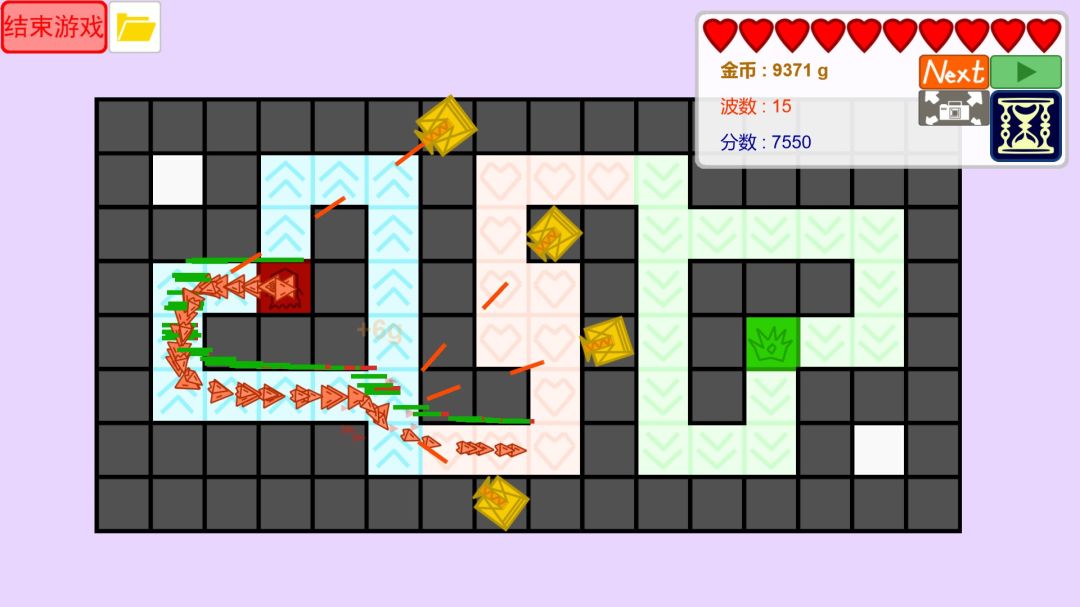 几何防御战2游戏截图