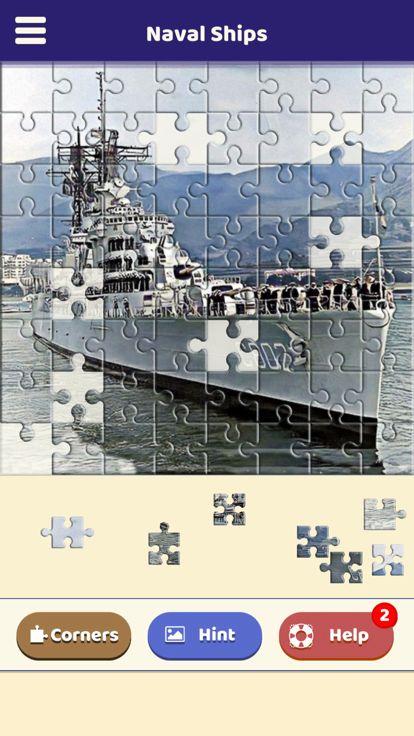 Naval Ships Puzzle游戏截图