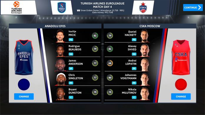 iBasketball Manager 22游戏截图