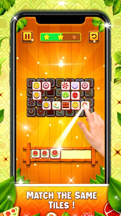 Mahjong Tile Crush Puzzle Game游戏截图