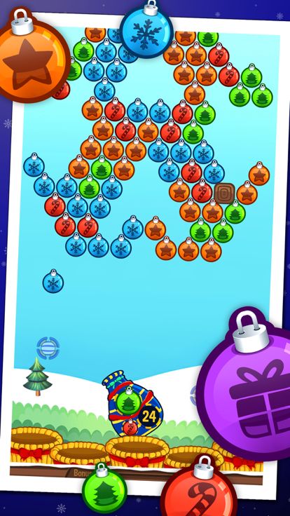 Bubble Shooter Holiday游戏截图