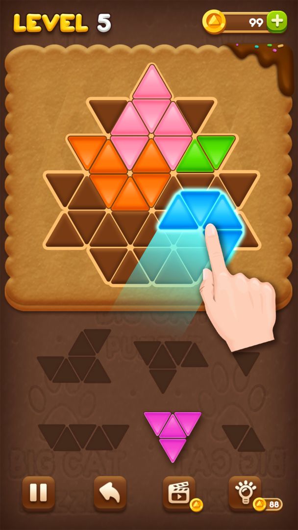 Block Puzzle: Cookie(测试版)游戏截图