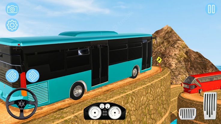 欧元巴士模拟器死亡之路游戏截图