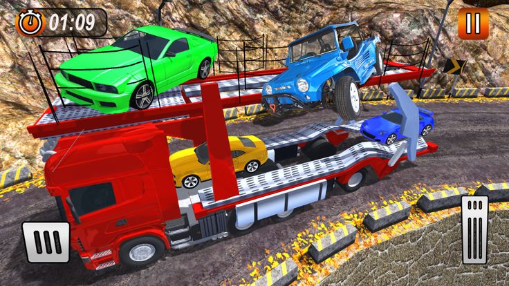 Truck Car Transporter Sim 3D游戏截图