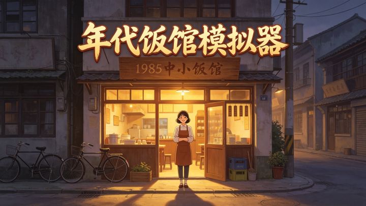 年代饭馆模拟器 封面