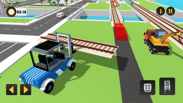 Railway Road Track Craft游戏截图
