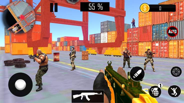 Fps Fire Battleground Survival游戏截图