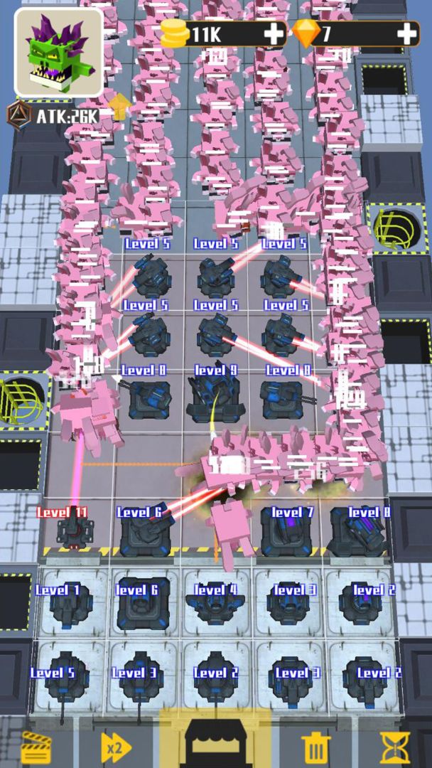 怪物突袭游戏截图