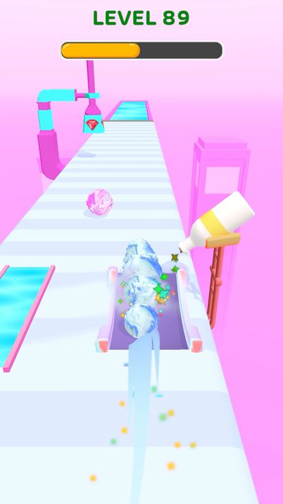 Bath Bomb Run游戏截图