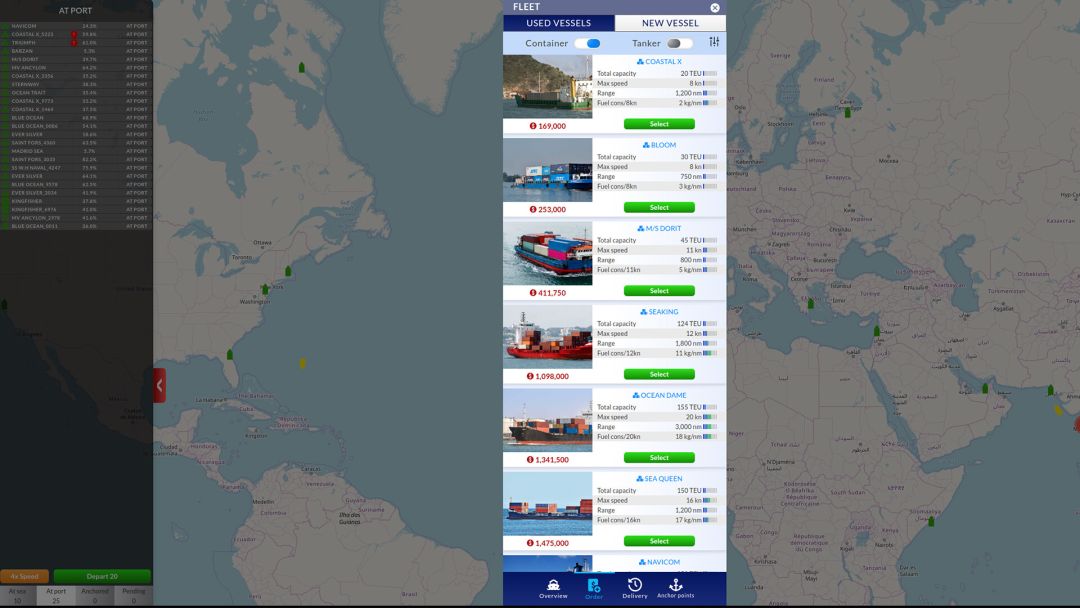 Shipping Manager游戏截图