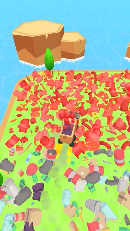 垃圾车模拟器：收集和堆放垃圾。大亨游戏截图