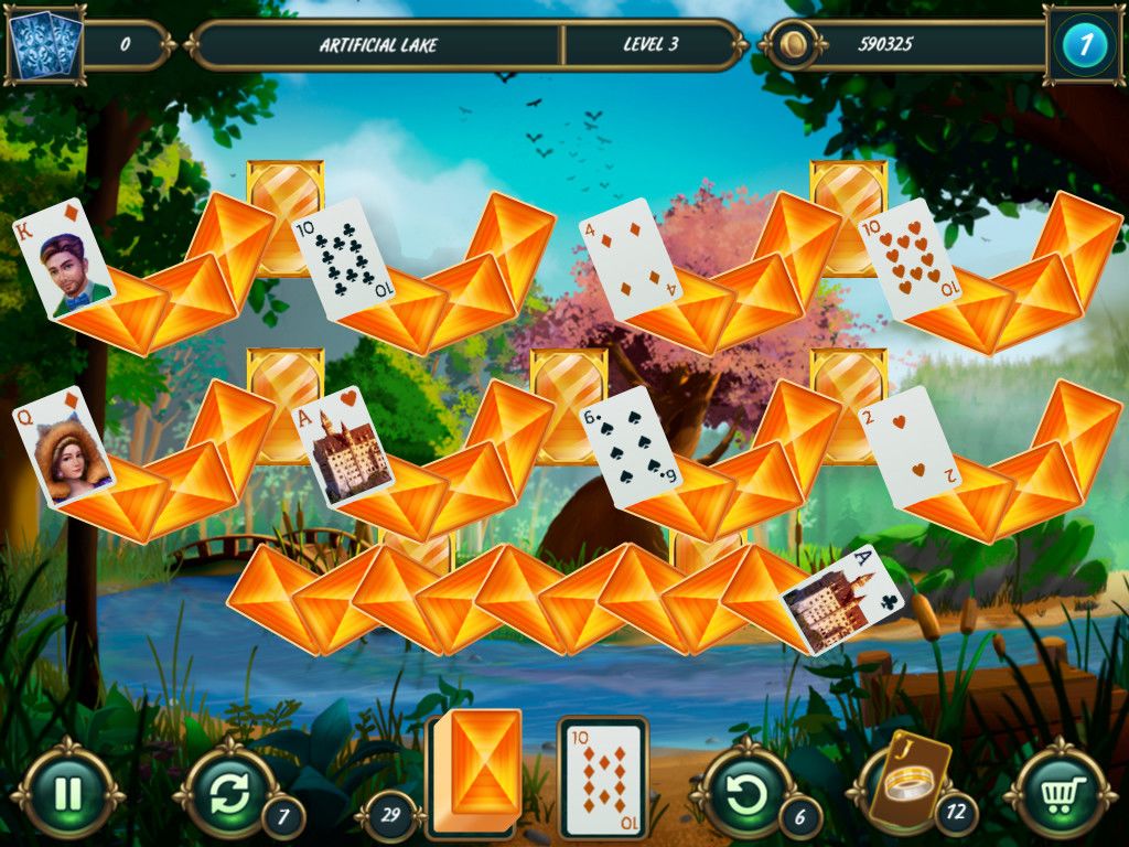 Mystery Solitaire Grimm's tales 2游戏截图