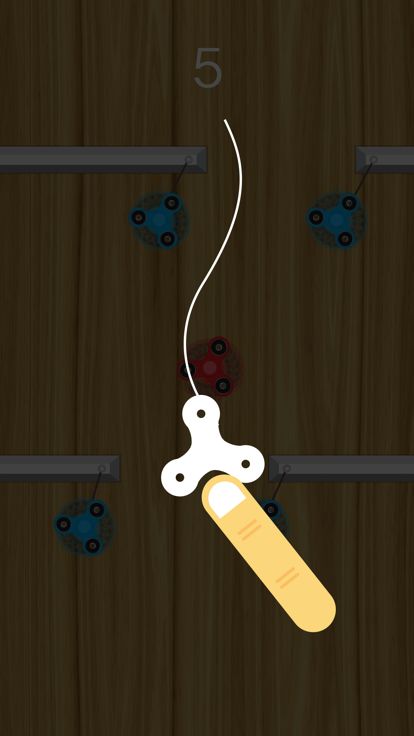 Spinify Swing - Fidget Spinner Retro游戏截图