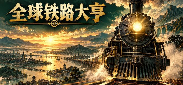 全球铁路大亨 封面