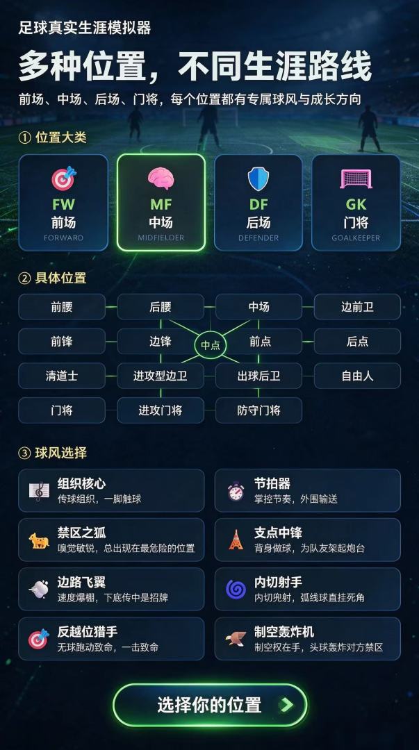 球星真实生涯模拟器游戏截图